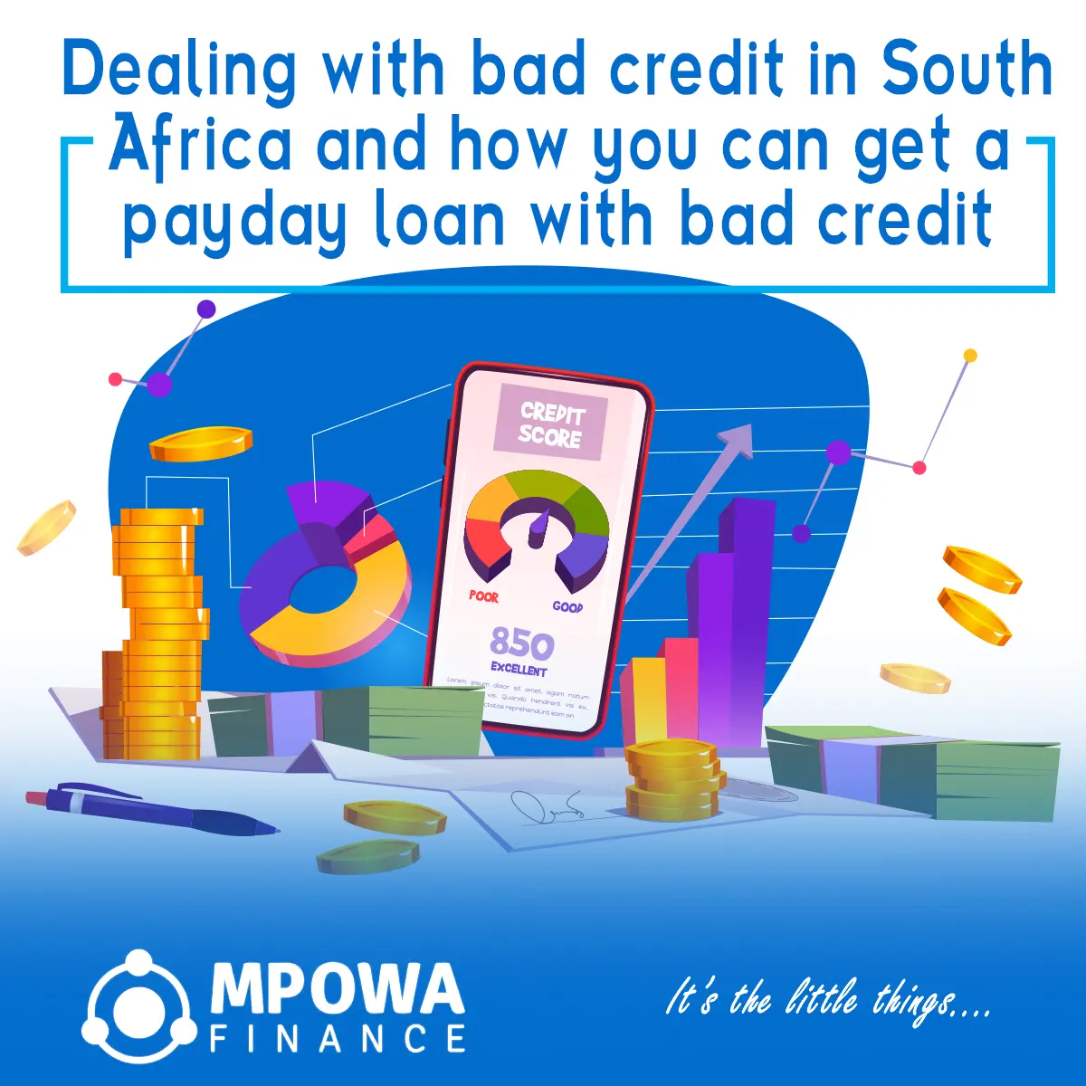 South African checking credit report to understand bad credit situation