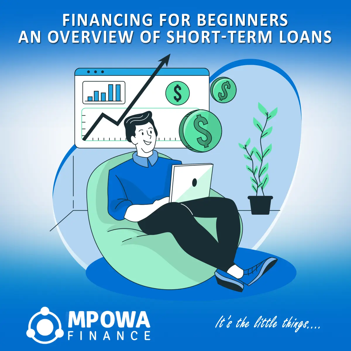 Beginner reading about short-term loans and financing options in South Africa