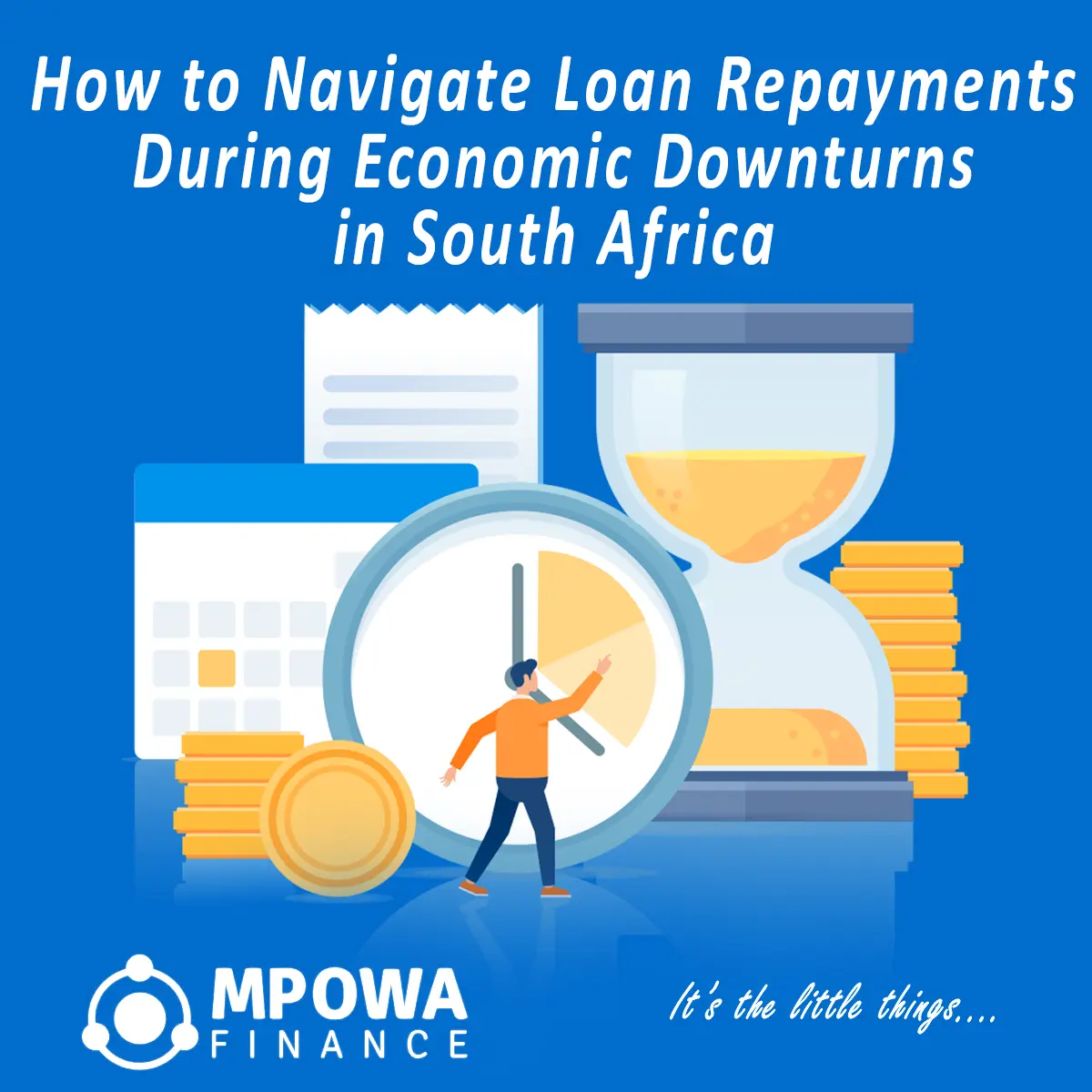 South African couple reviewing finances and managing loan repayments during economic downturn